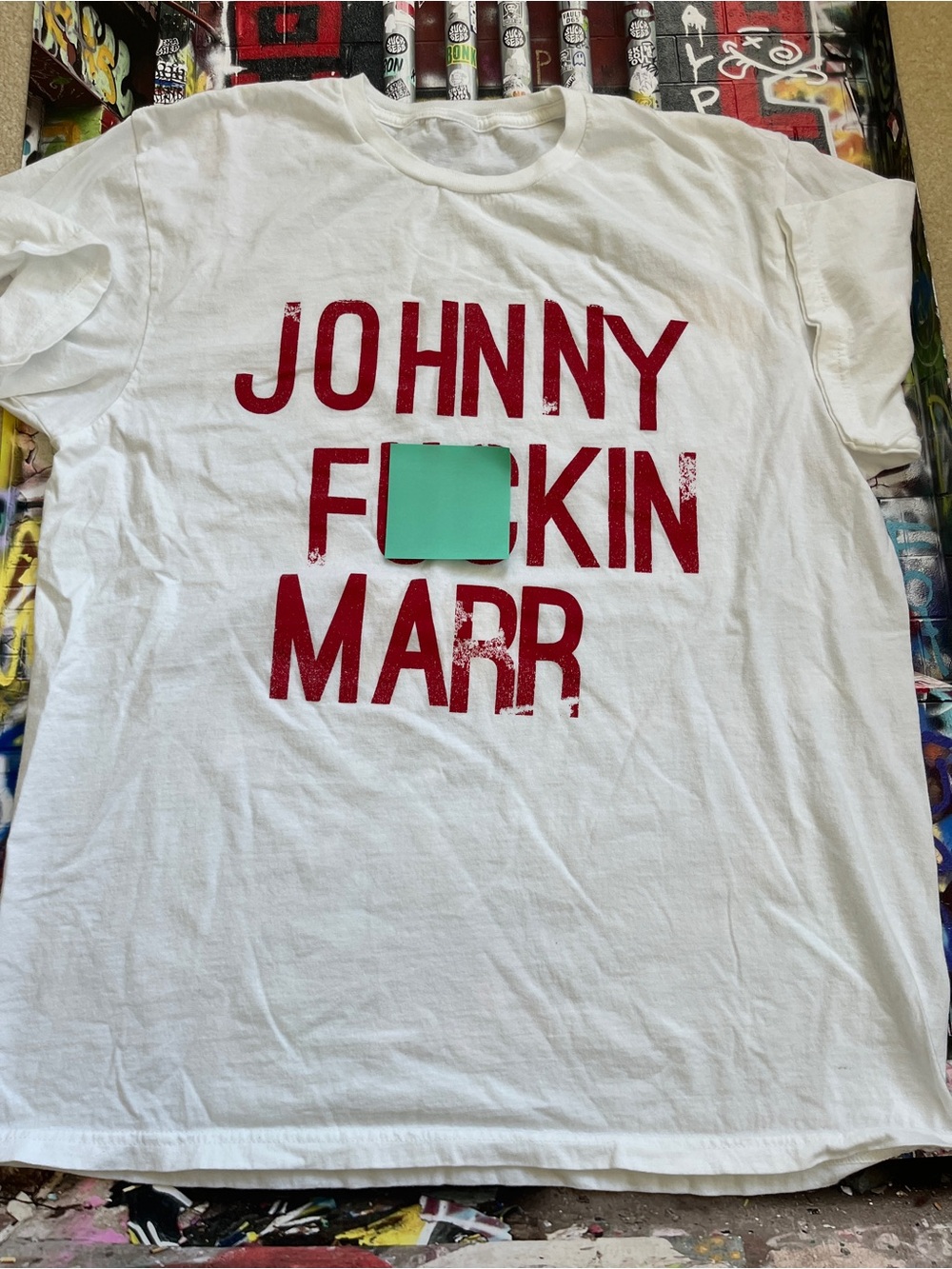 VIP merch! 'Johnny Marr'
